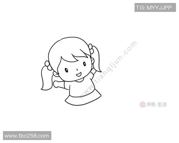 阳光下的女孩踢足球简笔画展现青春活力与运动魅力