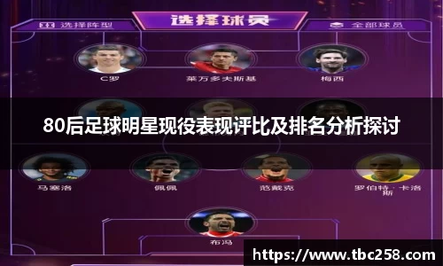 80后足球明星现役表现评比及排名分析探讨